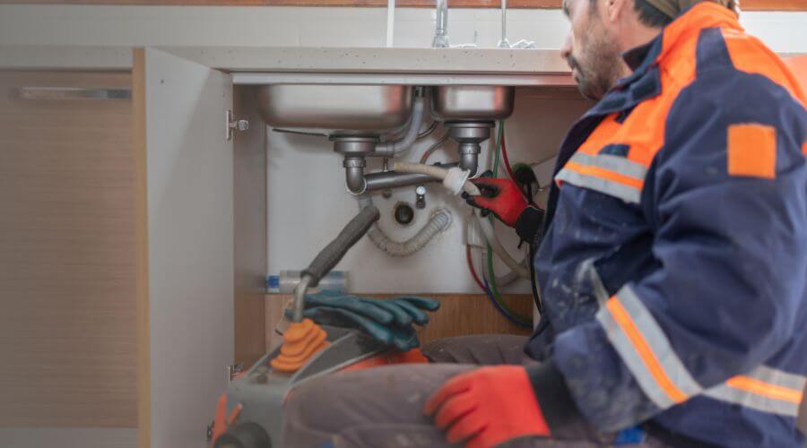 Professional slab leak plumber services in Crystal, ND